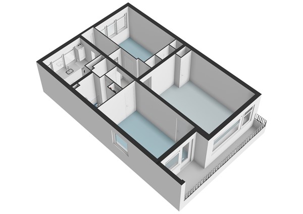 Floor plan - Langswater 908, 1069 EH Amsterdam 